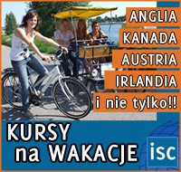 Reklama kursów wakacyjnych